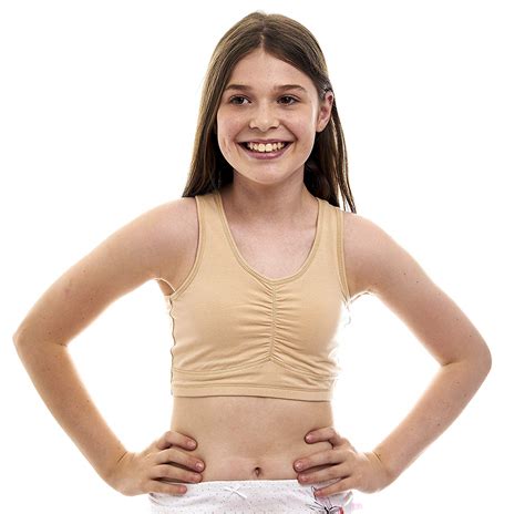 buy beginners crop top cotton lycra training bra for teen