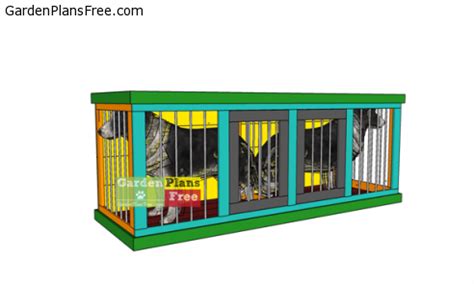 double large dog kennel  diy plans gardenplansfree
