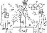 Olympic Colouring Pages Olympics Games Winter Winners Medal Coloring Kids Activity Colour Stadium Podium Sports Worksheets Printable Activities Kindergarten Printables sketch template