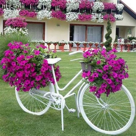 bicycle planter   easy steps