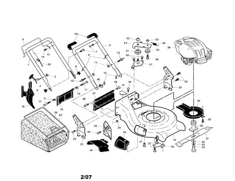 Husqvarna Lawn Mower Parts Diagram