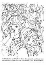 Locks Lovely Lady Coloring Book sketch template