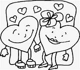 Coloring Valentines Pages Kids Valentine Coloringbookfun sketch template
