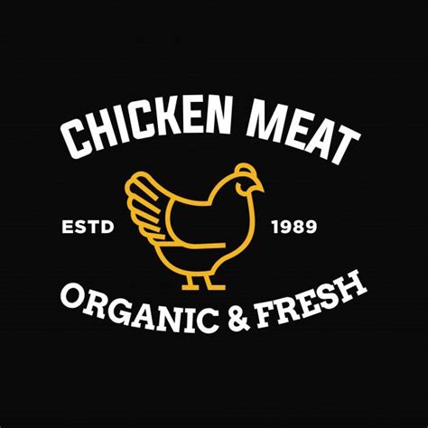 chicken vector logo illustration   chicken logo chicken vector