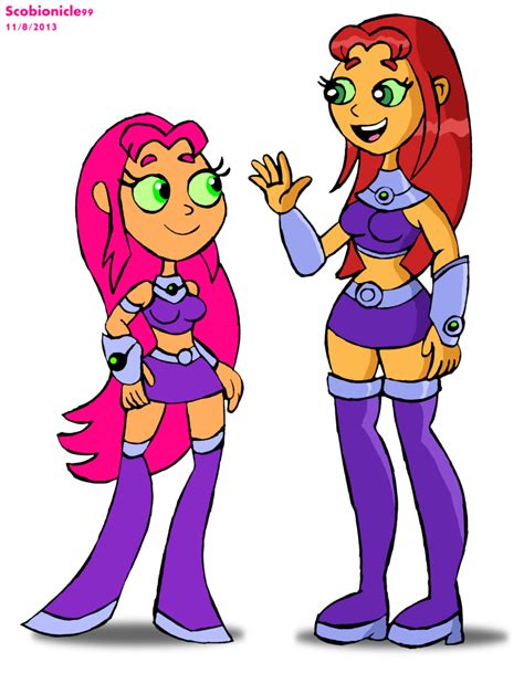 image 2003 starfire meets 2013 starfire png teen