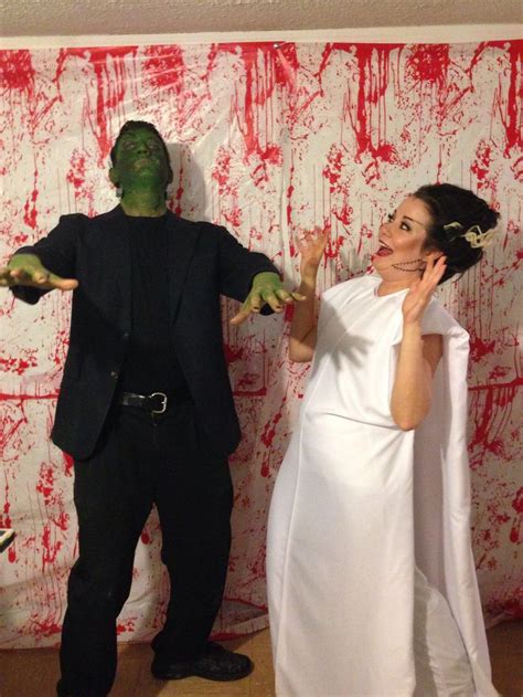Couples Costume Frankenstein And His Bride Couples Costumes