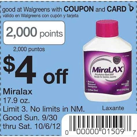 miralax coupon printable coupons db