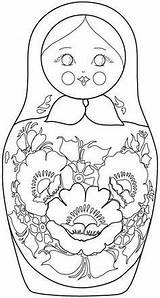 Matrioszka Matryoshka Matriochka Matroschka Ausmalen Matrioska Erwachsene Volwassenen Kleurplaten Colorier Kokeshi Riscos Babuschka Chasity Traforo Pergamano Indulgy Kinderzeichnungen Seghetto Redwork sketch template