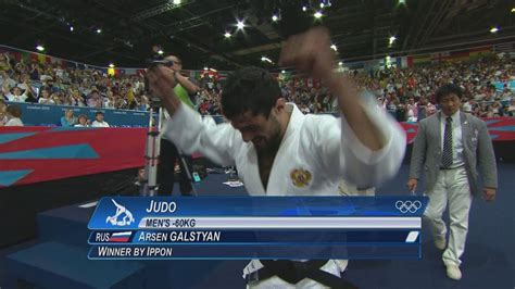 galstyan wins men s 60 kg judo london 2012 olympics