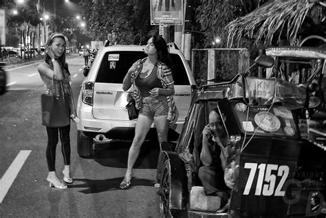 Street And Nightlife In Manila S Red Light District Of