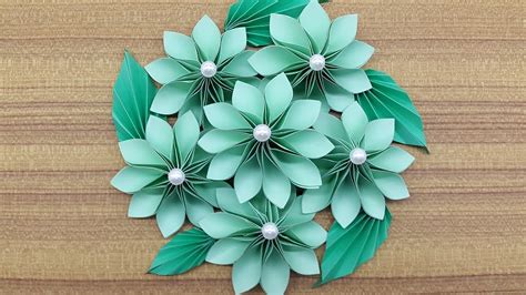 paper flowers bouquet making paper flower step  step complete tutorial youtube