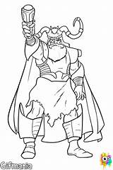Odin Coloring Thor Para Colorear Odín Pages Dibujos El Dibujo Drawings Guardado Desde 720px 1250px 97kb 42kb sketch template