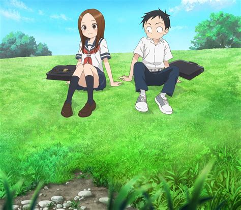 anime karakai jouzu no takagi san hd wallpaper