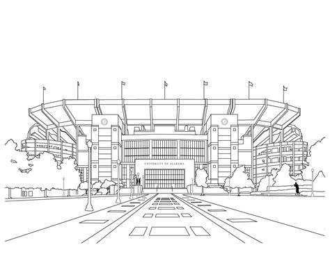 stadium coloring pages football stadium coloring pages