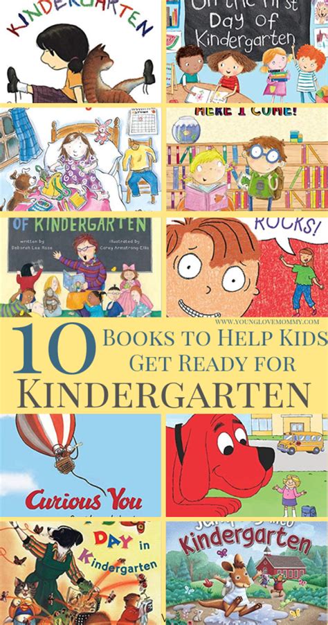 books   kids ready  kindergarten young love mommy