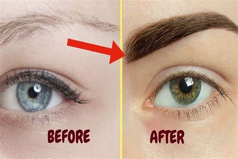 How To Make Eyebrows Grow Faster Overnight How To Grow Eyebrows How