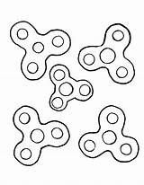 Spinner Fidget Spinners Kolorowanki Bestcoloringpagesforkids Dla Sheets sketch template