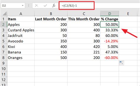 calculate percentage increase values haiper