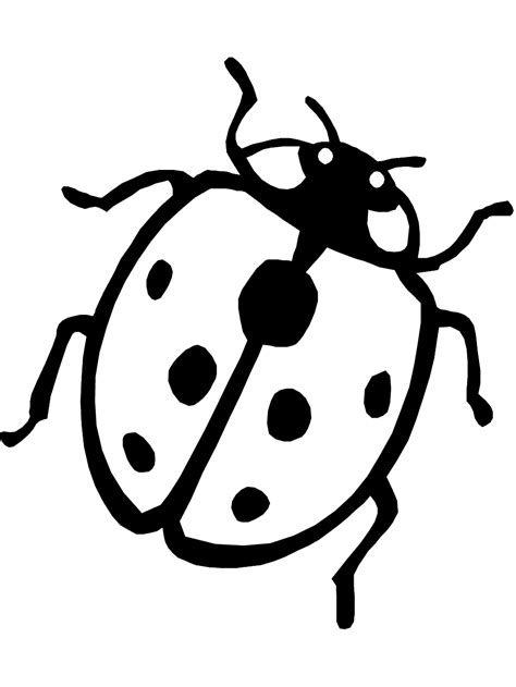 ladybug coloring page printable spring coloring  primarygames