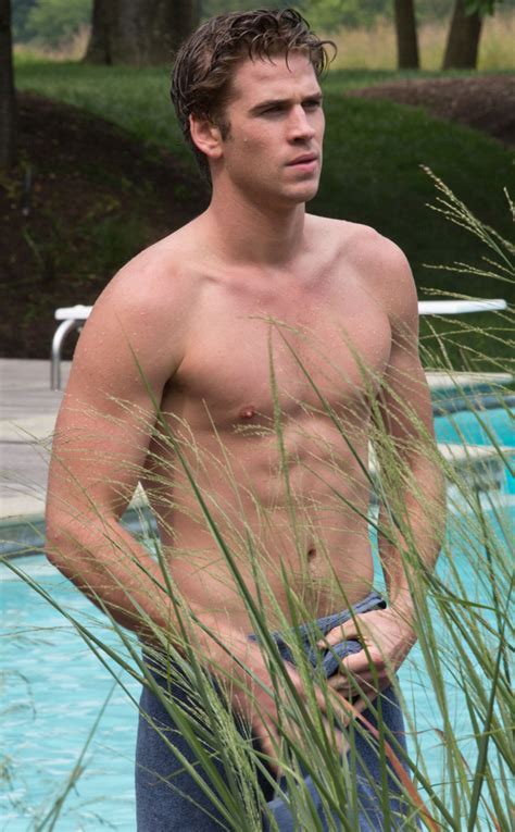See Liam Hemsworths Sexy Shirtless Photos E Online