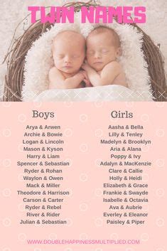 twin names ideas twin names baby names names