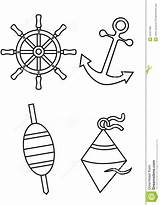 Coloring Nautical Anchor Pages Printable Printablee Sailboat Via sketch template