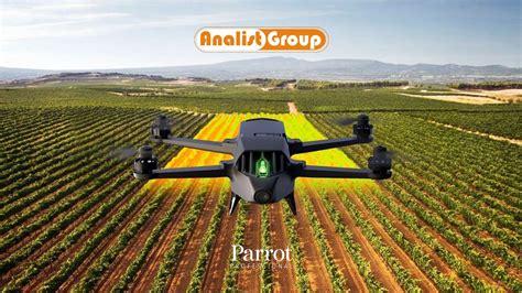 drone agricoltura parrot bluegrass unboxing ita youtube