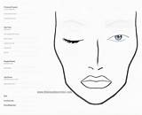 Face Makeup Charts Mac Template Blank Chart Make Artist Practice Sheets Gesicht Templates Sketch Search Print Eye Para Pdf Male sketch template