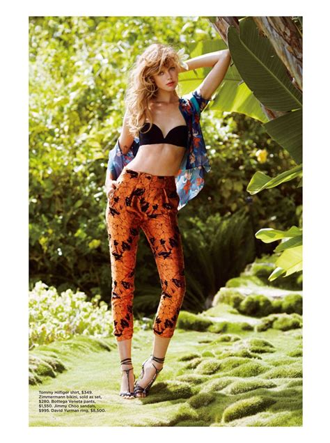 frida gustavsson heads to the tropics for c magazine by hilary walsh fashion gone rogue