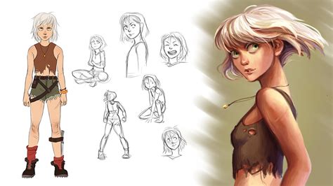 concept art character design tutorial adr alpujarra