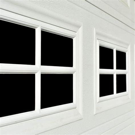 Garage Door Window Inserts Menards Add Style To Your Garage Door In