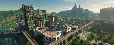 minecraft apocalypse city map glojnr