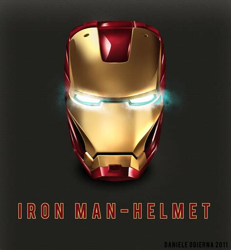 iron man helmet  dandilo  deviantart