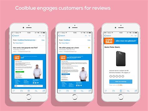 coolblue engages customers  reviews