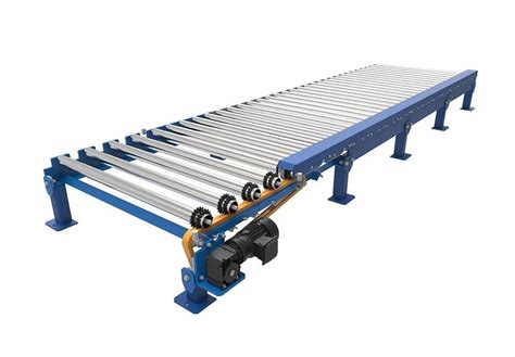 jyot mild steel chain driven roller conveyor roller diameter  mm capacity  kgfeet