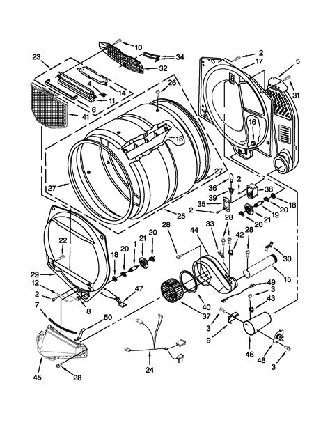 whirlpool dryer diagram  parts wiring diagram