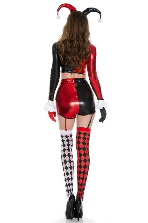 Adult Gorgeous Harlequin Woman Costume 51 99 The Costume Land