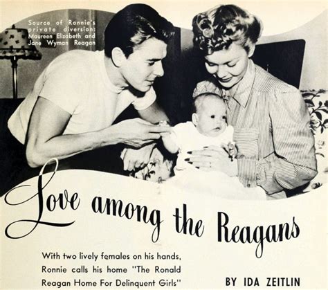 love among the reagans life with ronald reagan in 1942 click americana
