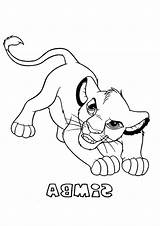 Simba Coloring Pages Print Getdrawings Getcolorings sketch template