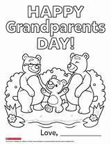 Grandparents Coloring Printable Pages Printables Week Celebrate Happy Colour Scholastic Sheets Preschool Activities Crafts Kids Bear Sweet Next Child sketch template