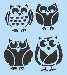 google image result  httpiebayimgcomtowl stencil owls