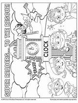 Super Why Coloring Pages Book Birthday Eraser Pbs Kids Party Readers Printables Comic Getdrawings Getcolorings Carter Color Parents Third Reader sketch template