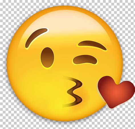 Descargar Libre Beso Emoji Ilustración Emoji Amor Beso