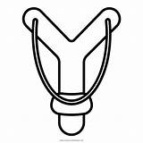 Fionda Slingshot Sling Stampare Ultracoloringpages sketch template