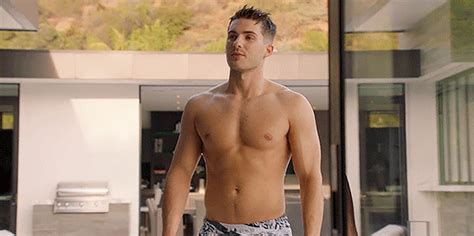 we love hot guys asher adams shirtless from all american