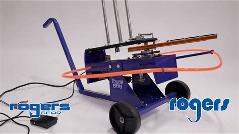 rogers toughman automatic trap thrower youtube