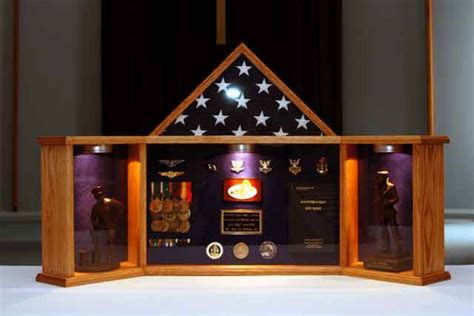 military medal award shadow boxes display cases basement woodworks