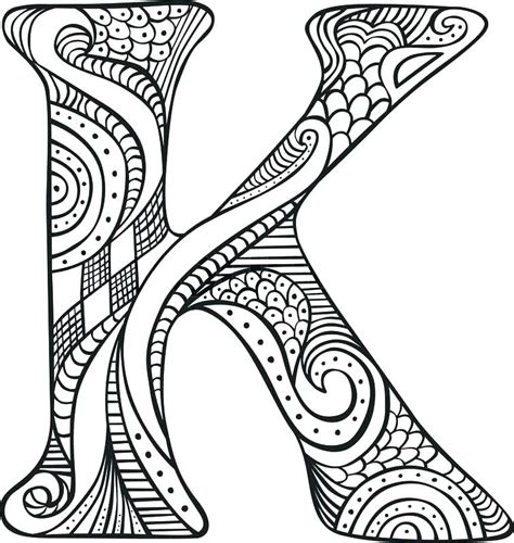 adult alphabet coloring pages  getdrawings