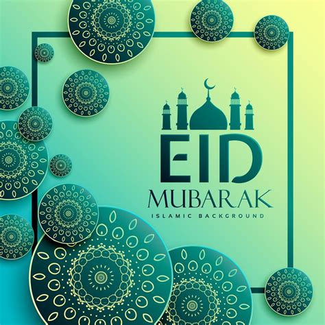 eid festival greeting design  islamic pattern elements