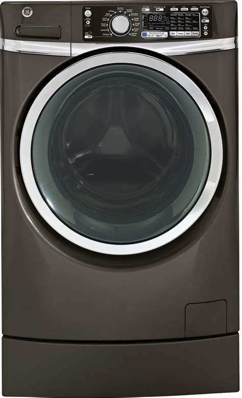 ge gfwr4805fmc 28 inch 4 8 cu ft front load washer with 13 wash